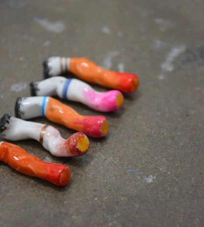 Lipstick-Stained Cigarettes - Set of Five by House of Savage — view 6