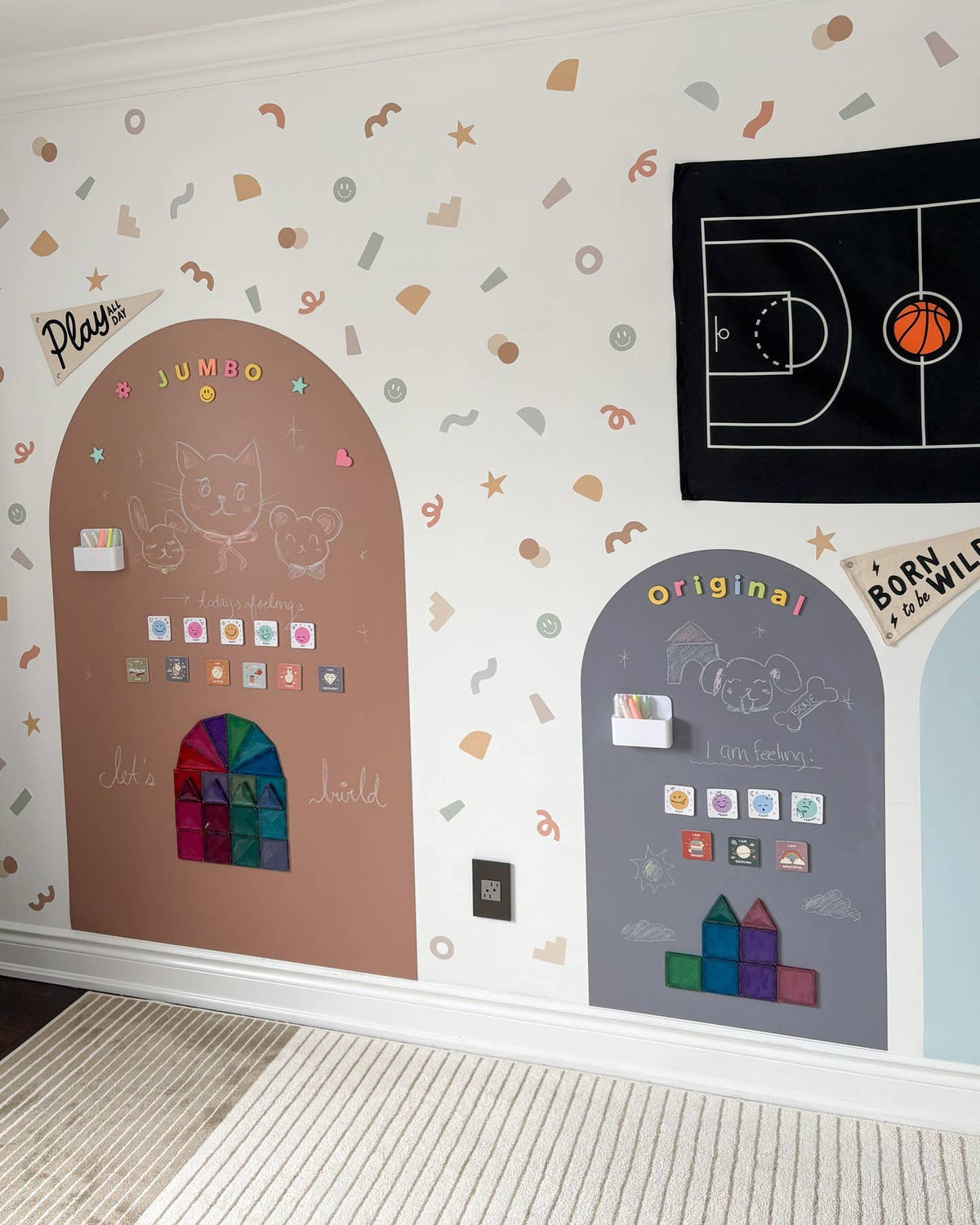 Jumbo Magic Playwall - Arch Magnetic Wall Decal For Kids by Cherrypick — view 15