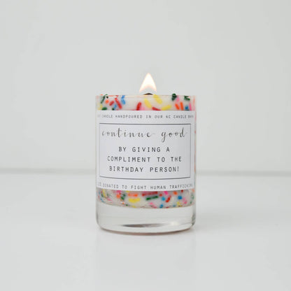 Mini Happy Birthday Candle by Continue Good — view 4