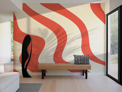 Crimson Wave Flow