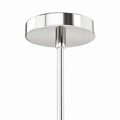 Lustre à arc en nickel poli à 6 lumières