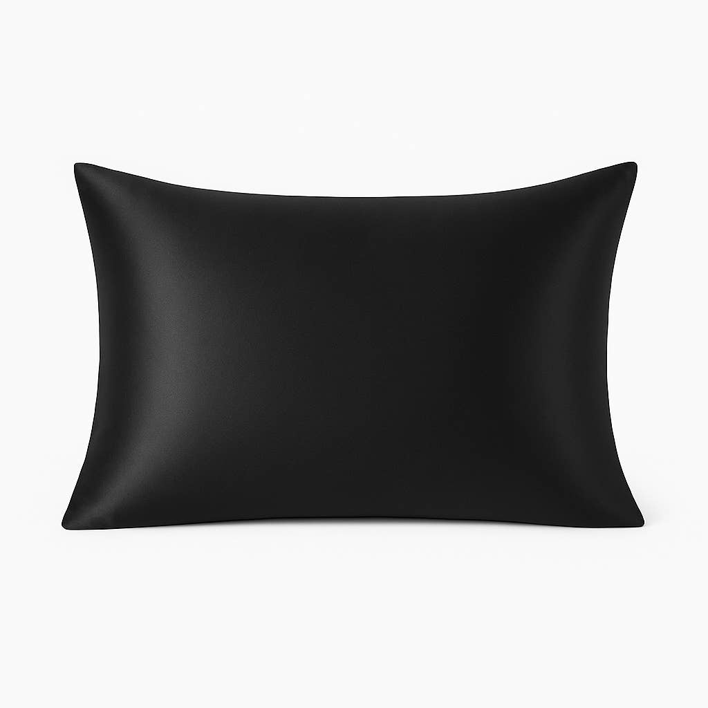 Mulberry Silk Pillowcase For Hair and Skin, 100 Pure Silk Pillow Case Cover 19 Momme Zipper Style, Standard Size, Pack of 1 — Valentines Gift by Marcheduluxe — view 14