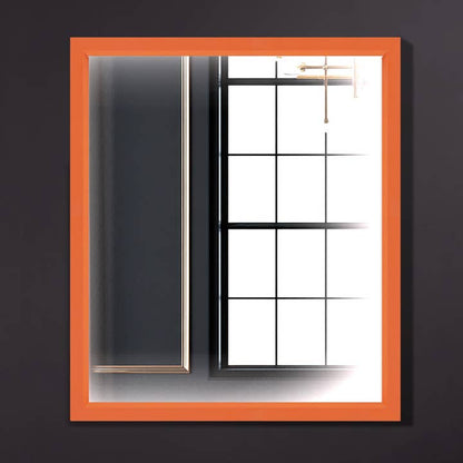 Matte Colored Framed Wall Mirror by Keyline Mirrors — view 2
