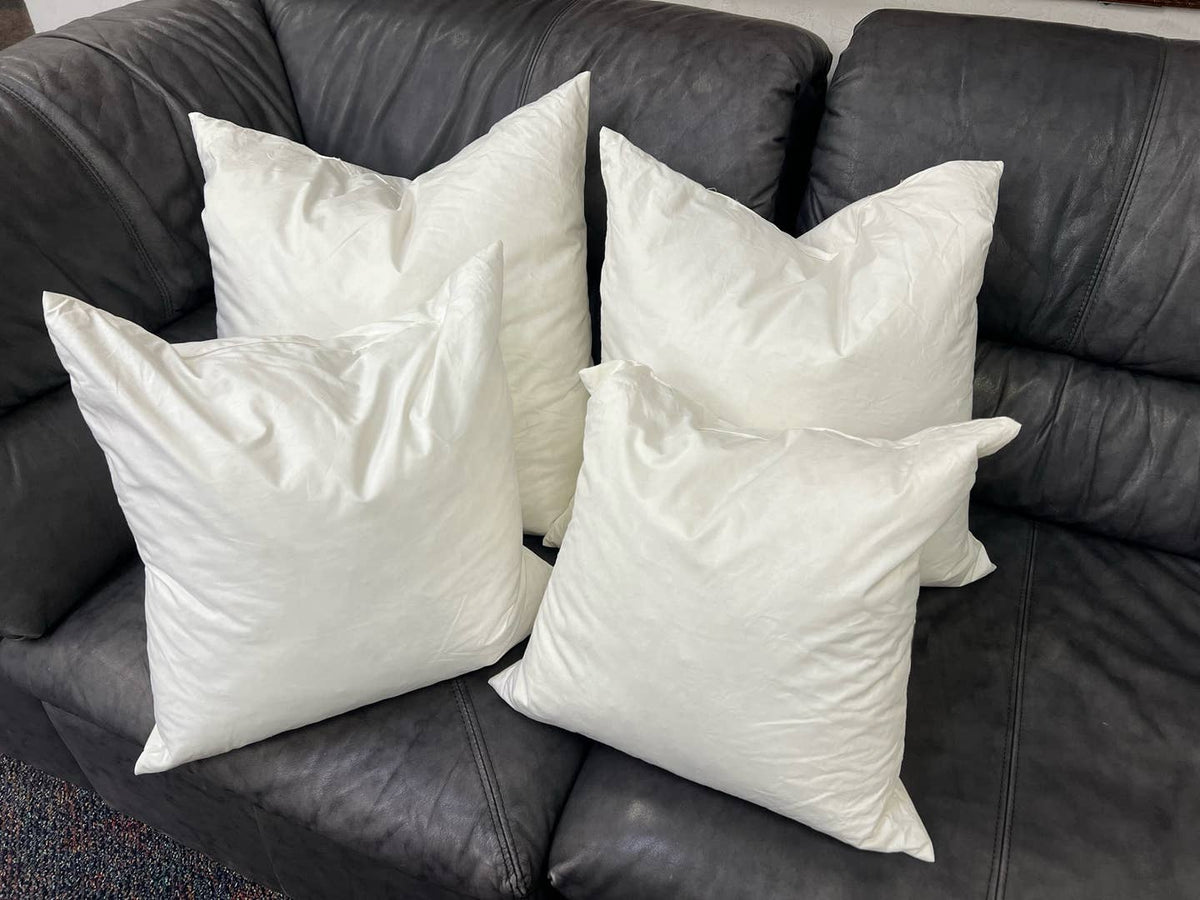 Down Feather Decorative Pillow Inserts - Square by Peking Handicraft — view 2