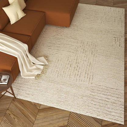 Geometric Contemporary Hand-Tufted Area Rug