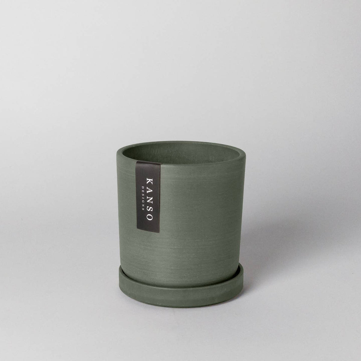 7" & 4" Signature Planters & Saucer — Earth Tones by Kanso Designs — view 17
