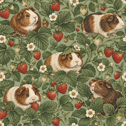 Wallpaper section highlighting vintage line drawing style with natural tones