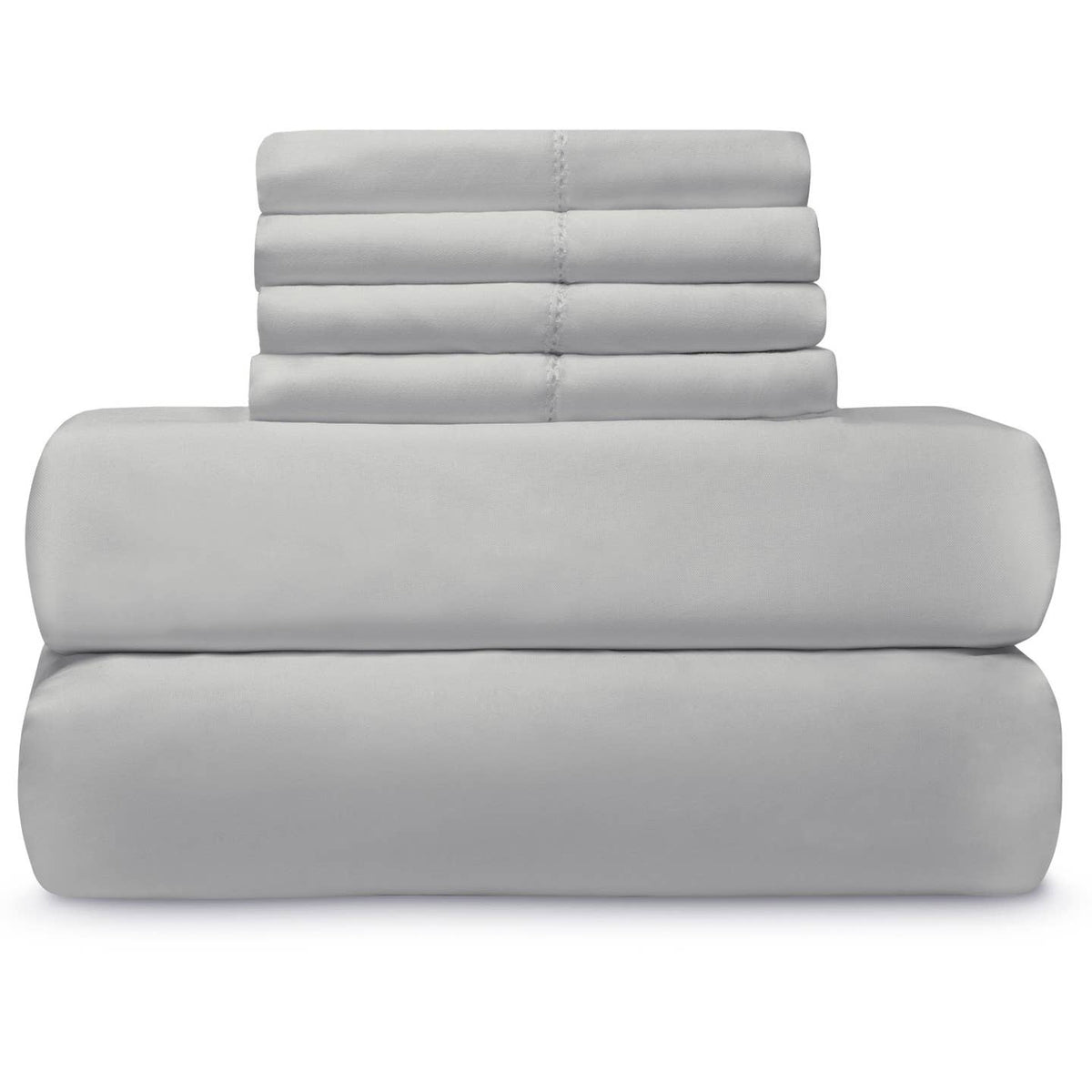 Easy Care 1,000 Thread Count Sheet Set with Extra Pillowcases by Mélange Home — view 5
