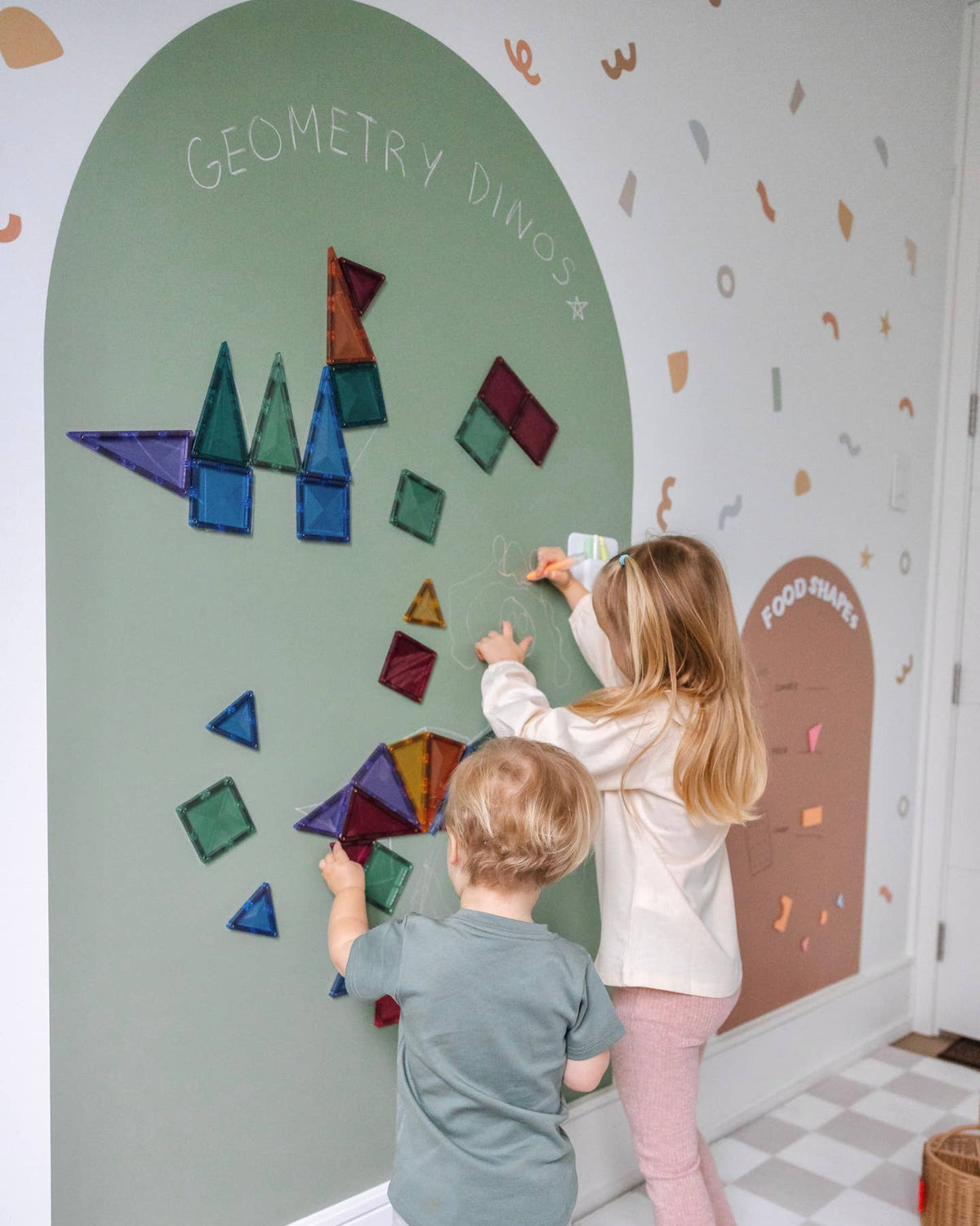 Jumbo Magic Playwall - Arch Magnetic Wall Decal For Kids by Cherrypick — view 11