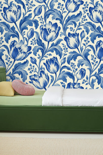 Delft Blue Tulip Trail wallpaper image 13
