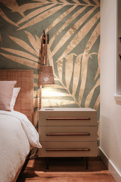 Golden Palm Serenity