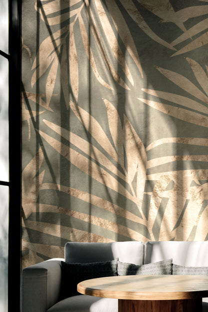 Golden Palm Serenity