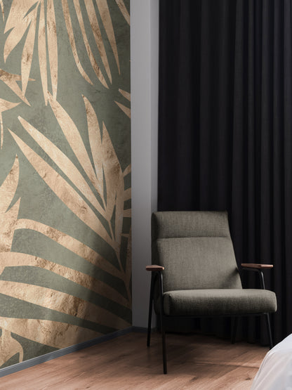 Golden Palm Serenity