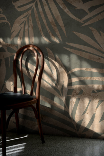 Golden Palm Serenity
