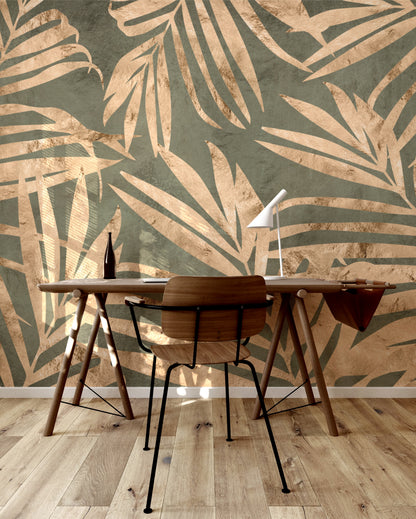 Golden Palm Serenity