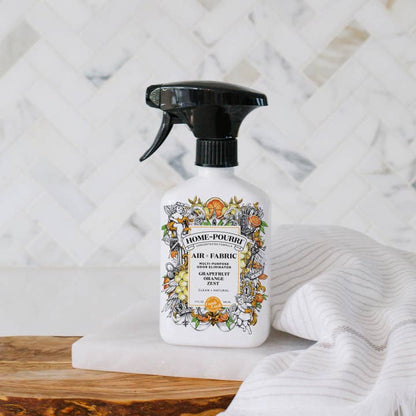 Home~Pourri Air + Fabric Grapefruit Orange Zest 11oz