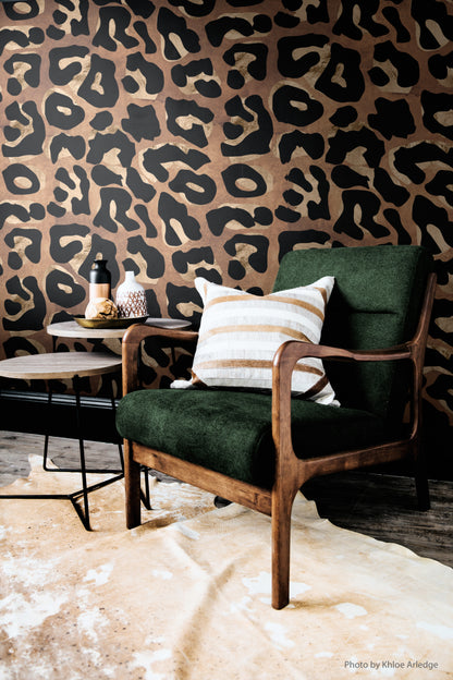 Breloque de luxe léopard