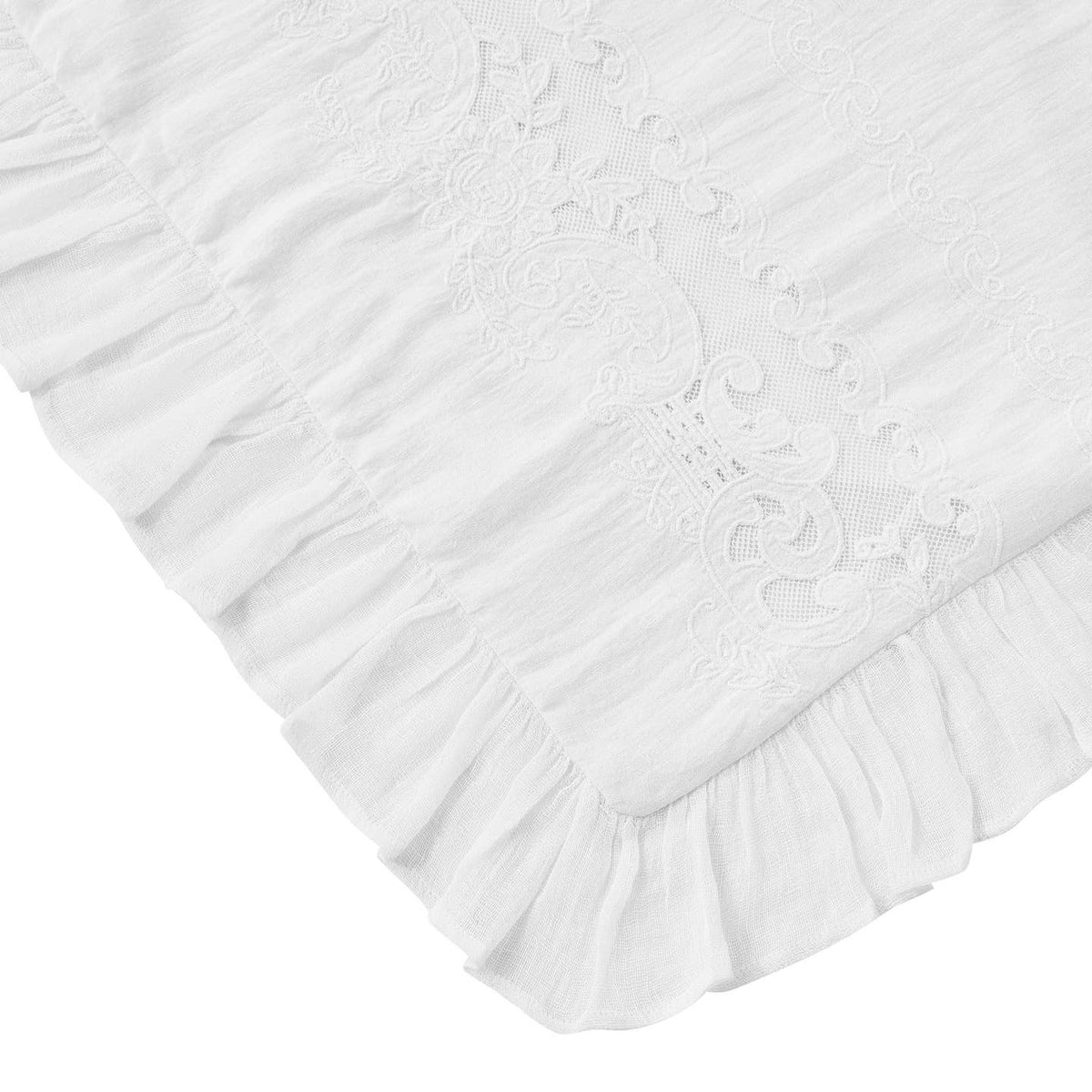 Tabitha Linen Duvet Cover Set by Mélange Home — view 10