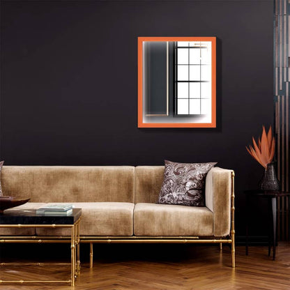 Matte Colored Framed Wall Mirror by Keyline Mirrors — view 3