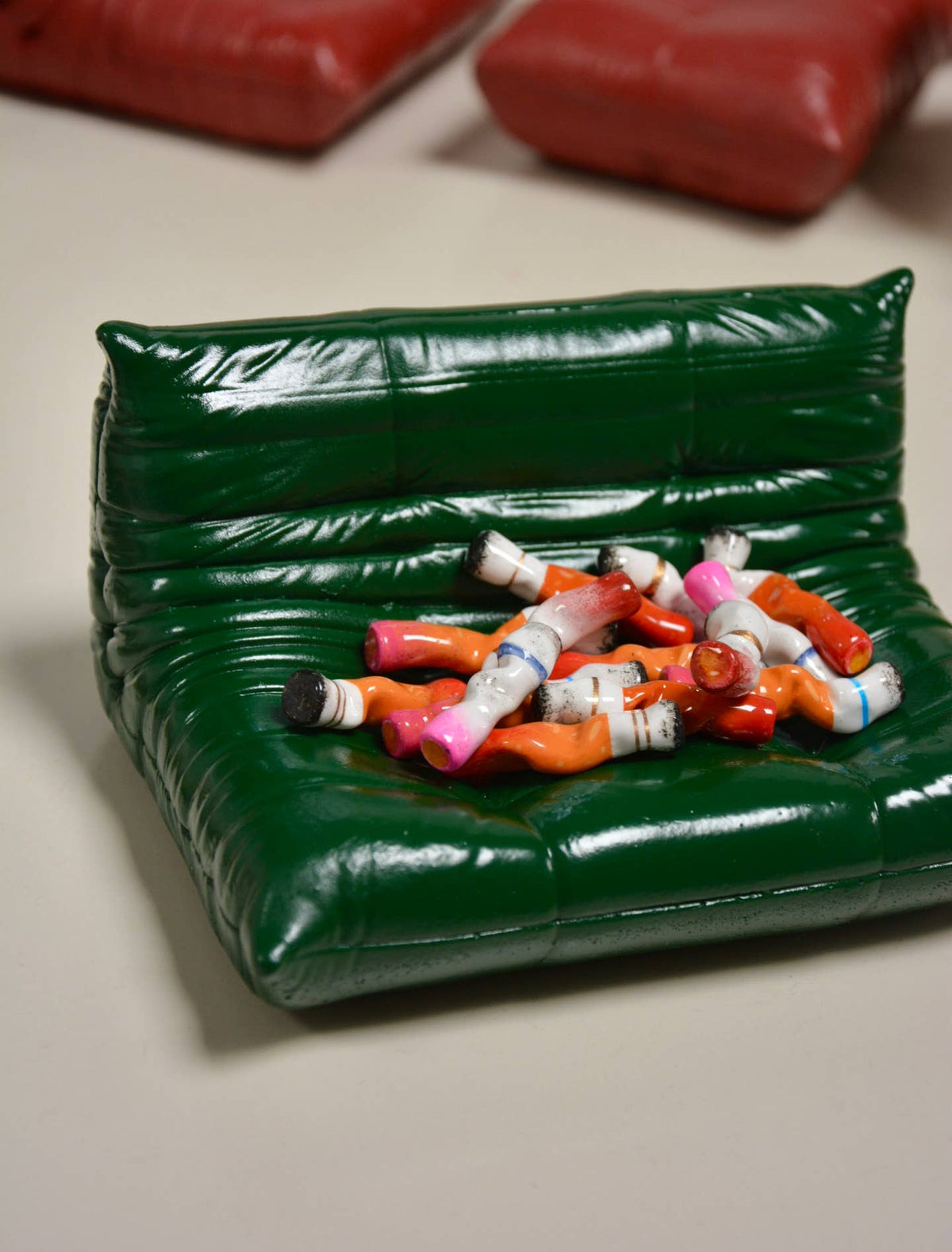 Lipstick-Stained Cigarettes - Set of Five by House of Savage — view 3