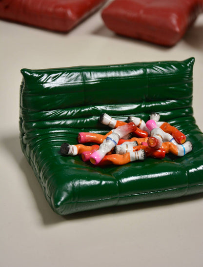 Lipstick-Stained Cigarettes - Set of Five by House of Savage — view 3