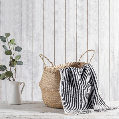 Stripe Bubble Handloomed Turkish Hand Towels 17x38" Bohemian by Kikoya — view 9