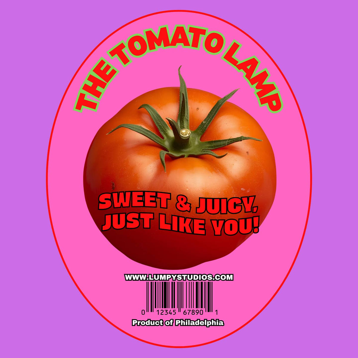 The Tomato Lamp by Lumpy Studios LLC — view 4
