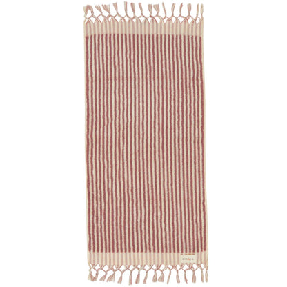 Stripe Bubble Handloomed Turkish Hand Towels 17x38" Bohemian by Kikoya — view 11