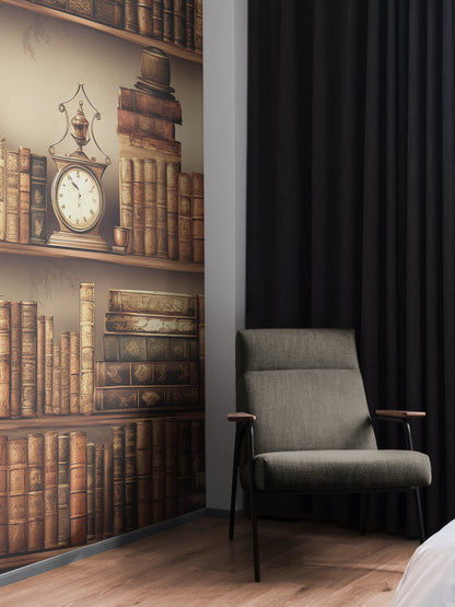 Le charme intemporel d'une bibliothèque vintage