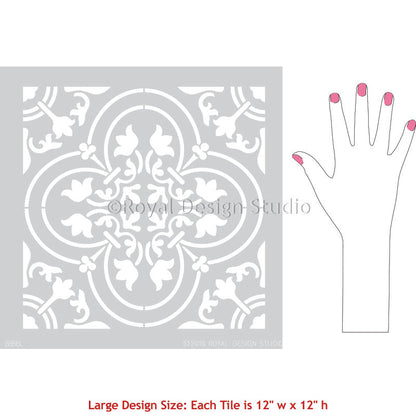 Palladium Tile Stencil