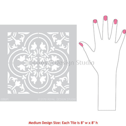 Palladium Tile Stencil
