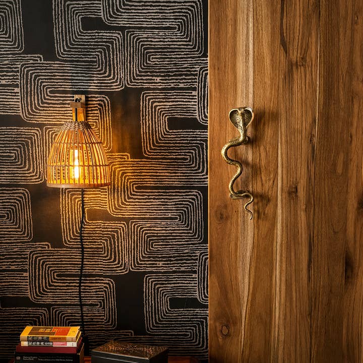 Cobra Snake Brass Handle by Spitfire Girl — view 4