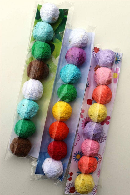 Wildflower Seed Bomb Sleeves by Plantables and Paper