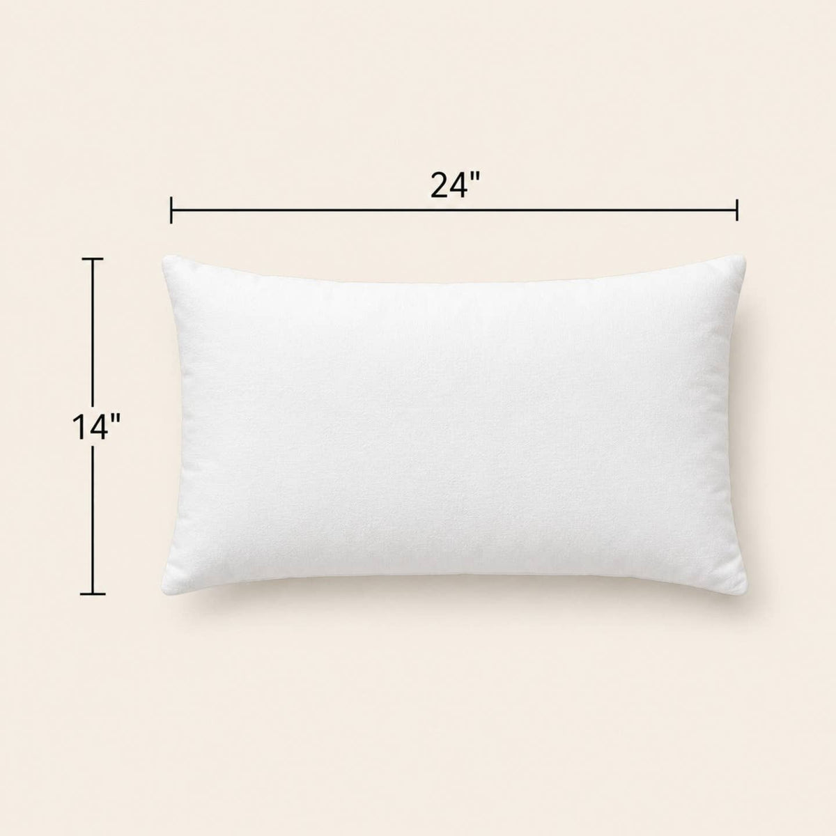 New! Down Alternative Choppable Pillow Inserts by Down Decor — view 12