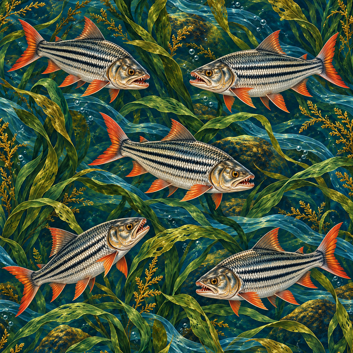 Striped Stream Chorus wallpaper image 13