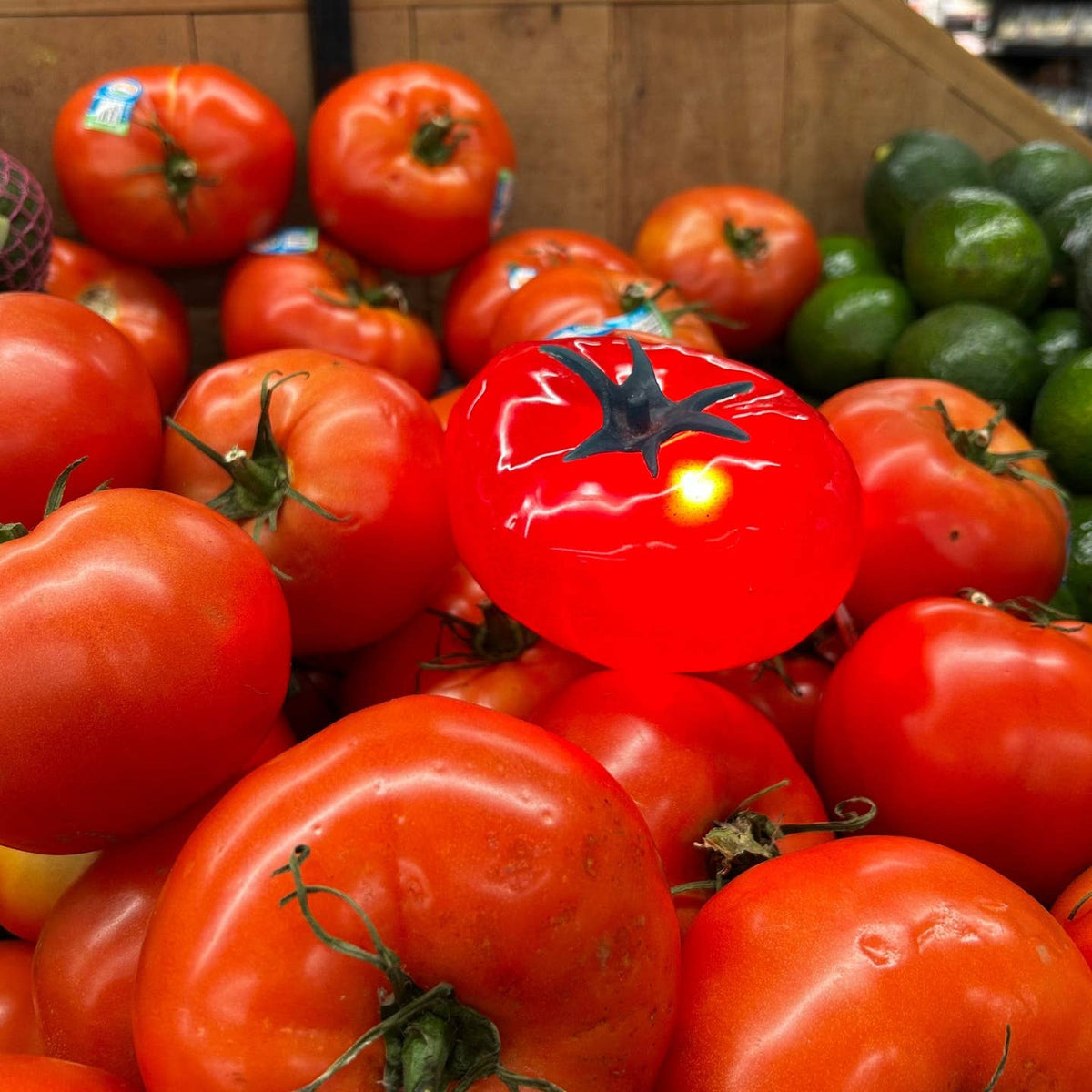 The Tomato Lamp by Lumpy Studios LLC — view 2