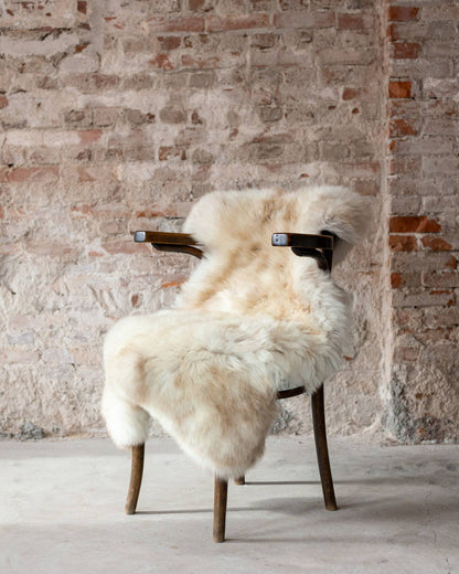 Texel Sheepskin — Natural Multi-Tone — Dutch Wool — 4 Sizes by Van Buren — view 5