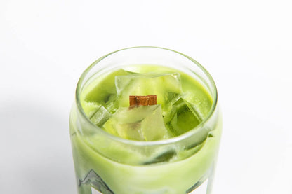Iced Matcha Latte Coffee Candle by Noir Lux Candle Co — view 6