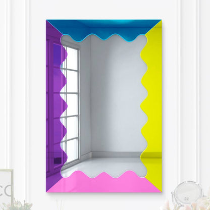 Pop Contrast — Acrylic Art — Decorative Wall Mirror by 4ArtWorks