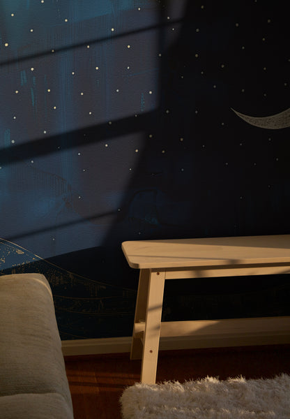 Lueur de minuit céleste
