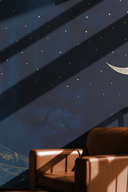 Lueur de minuit céleste