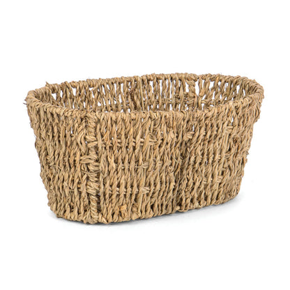 Natural Seagrass Storage Tub by Willow Group — view 2