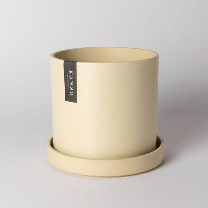 7" & 4" Signature Planters & Saucer — Earth Tones by Kanso Designs — view 18