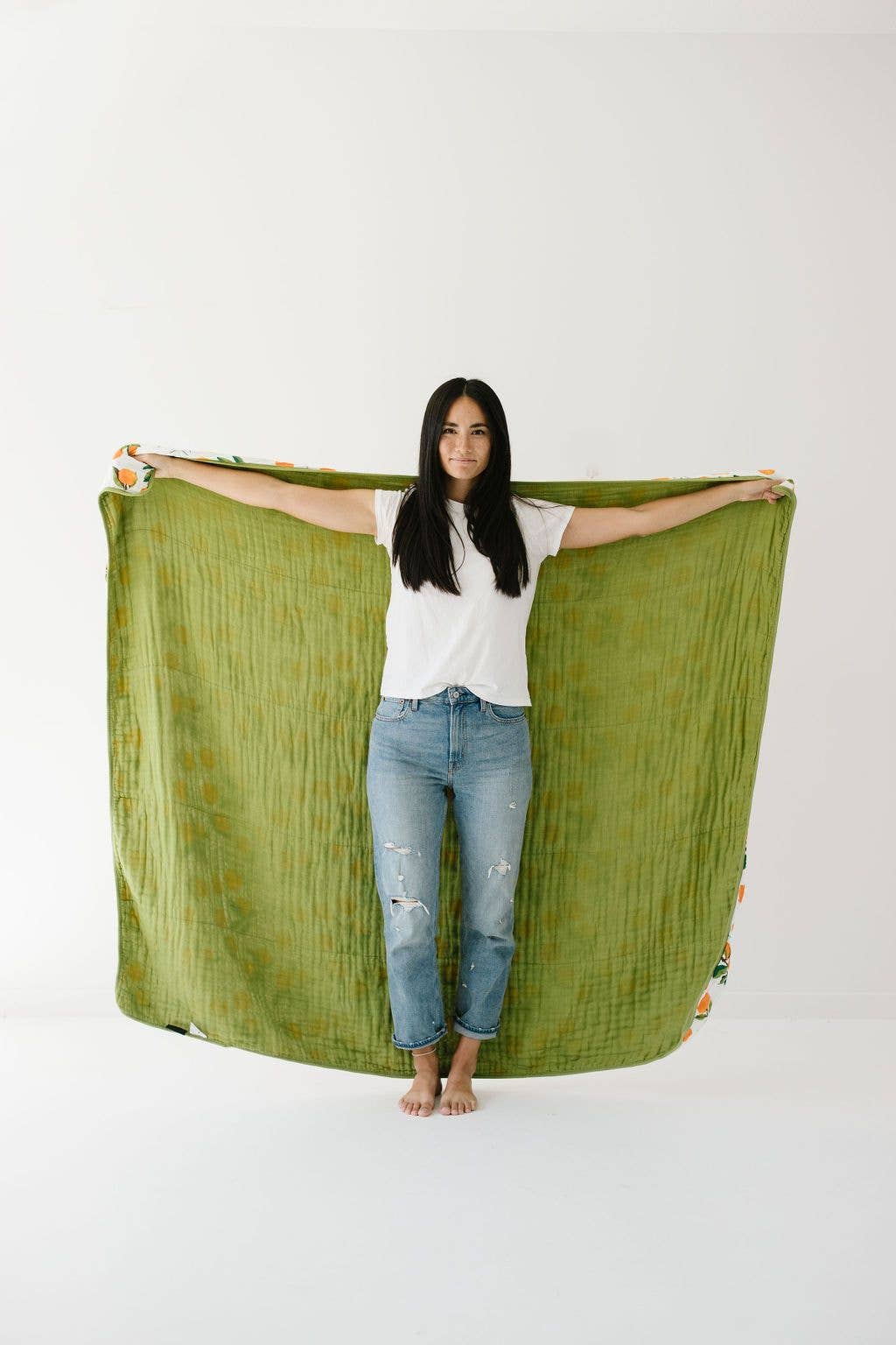 Large Clementine Throw by Clementine Kids — view 2