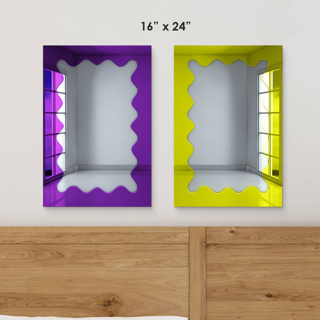 Pop Contrast — Acrylic Art — Decorative Wall Mirror by 4ArtWorks — view 2