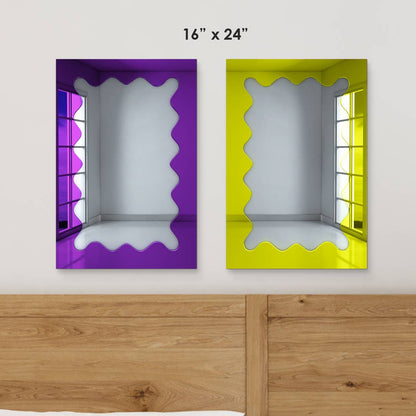 Pop Contrast — Acrylic Art — Decorative Wall Mirror by 4ArtWorks — view 2