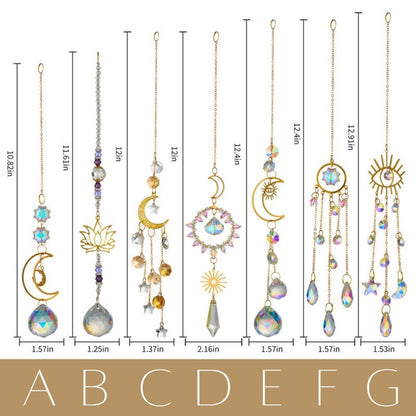 Fairy Lights Suncatcher – Whimsical Rainbow Prism Decor by LilAryenne | Jewelry & Suncatchers (Import Fees Covered) — view 2