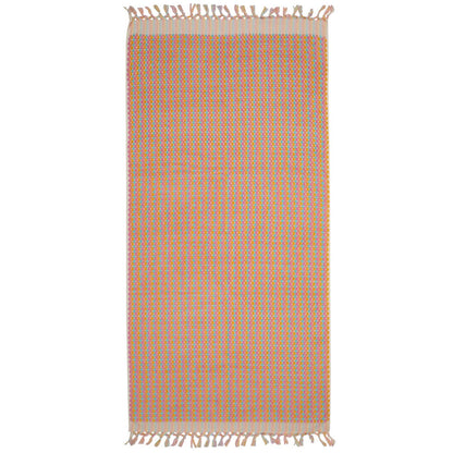 Pompom Bubble Handloom Bath Turkish Towels Farmhouse Decor by Kikoya — view 41