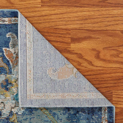 Gabriella Blue Floral Blue / Multi Area Rug
