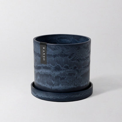 7" & 4" Signature Planters & Saucer — Earth Tones by Kanso Designs — view 26